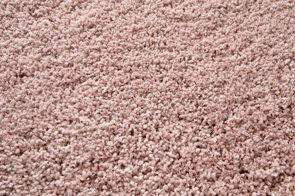Luxury Shaggy Plain Blush Pink