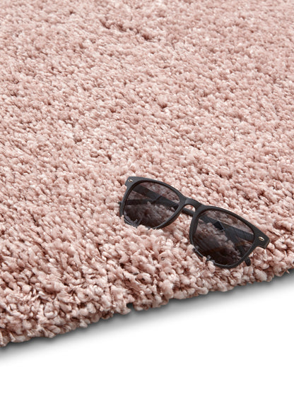 Luxury Shaggy Plain Blush Pink