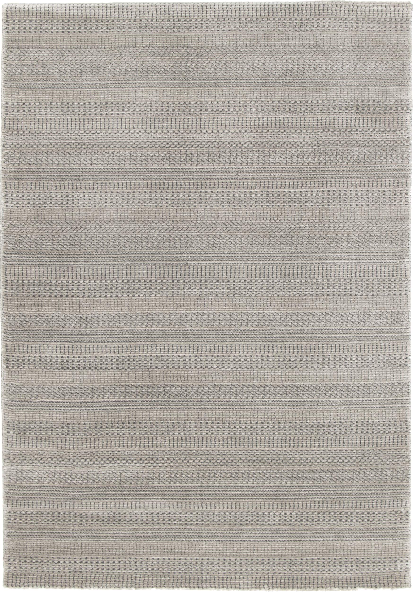 Linear Dynamic Rugs Contour Modern Linear Design Dark Grey Rug | Rugs Original