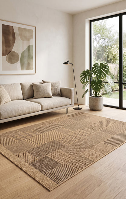 Capri Patchwork Charcoal