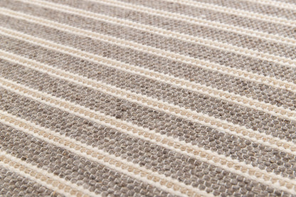 Lana Fine Stripe Taupe - ZM