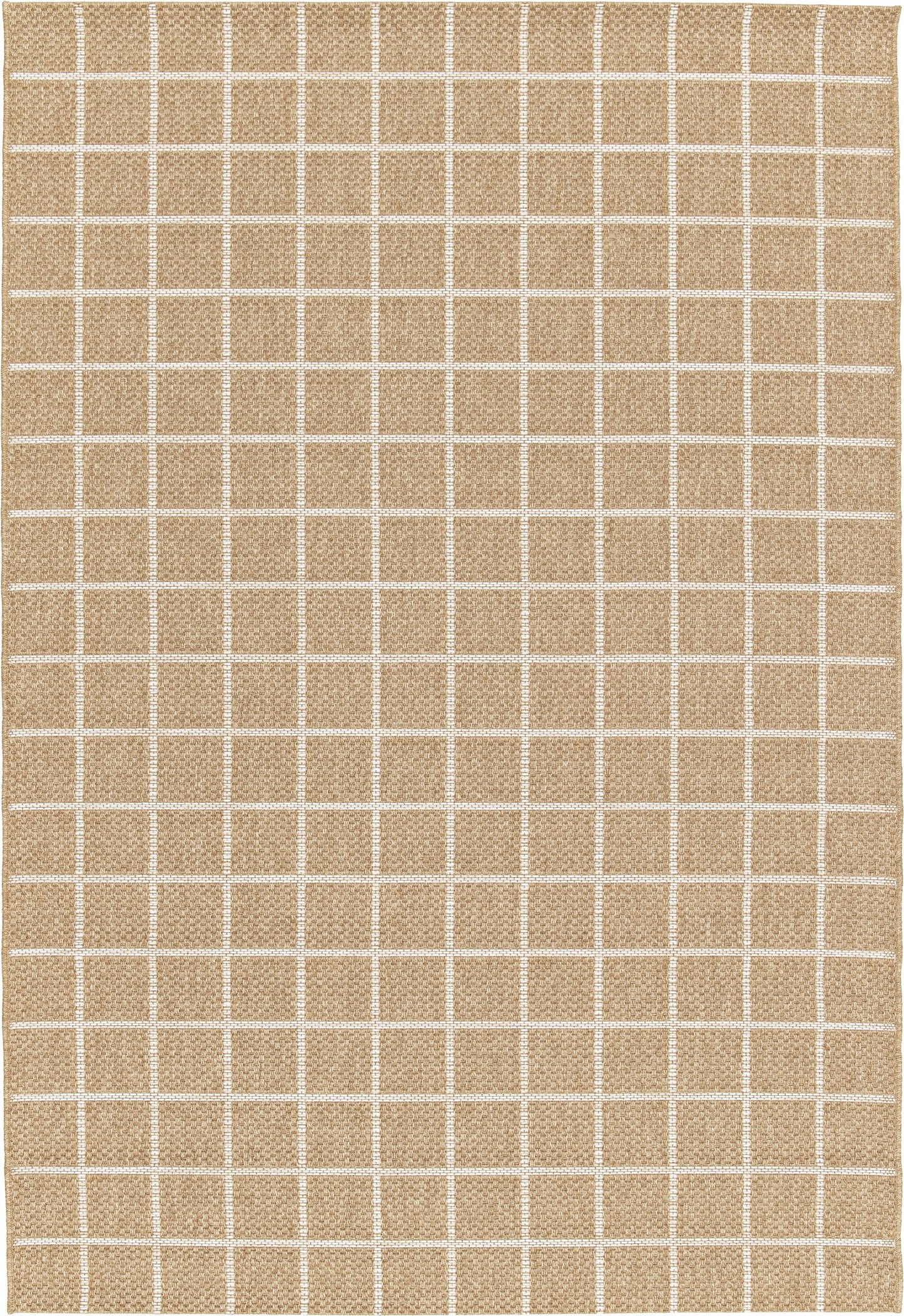 Pergola Grid Check Tan