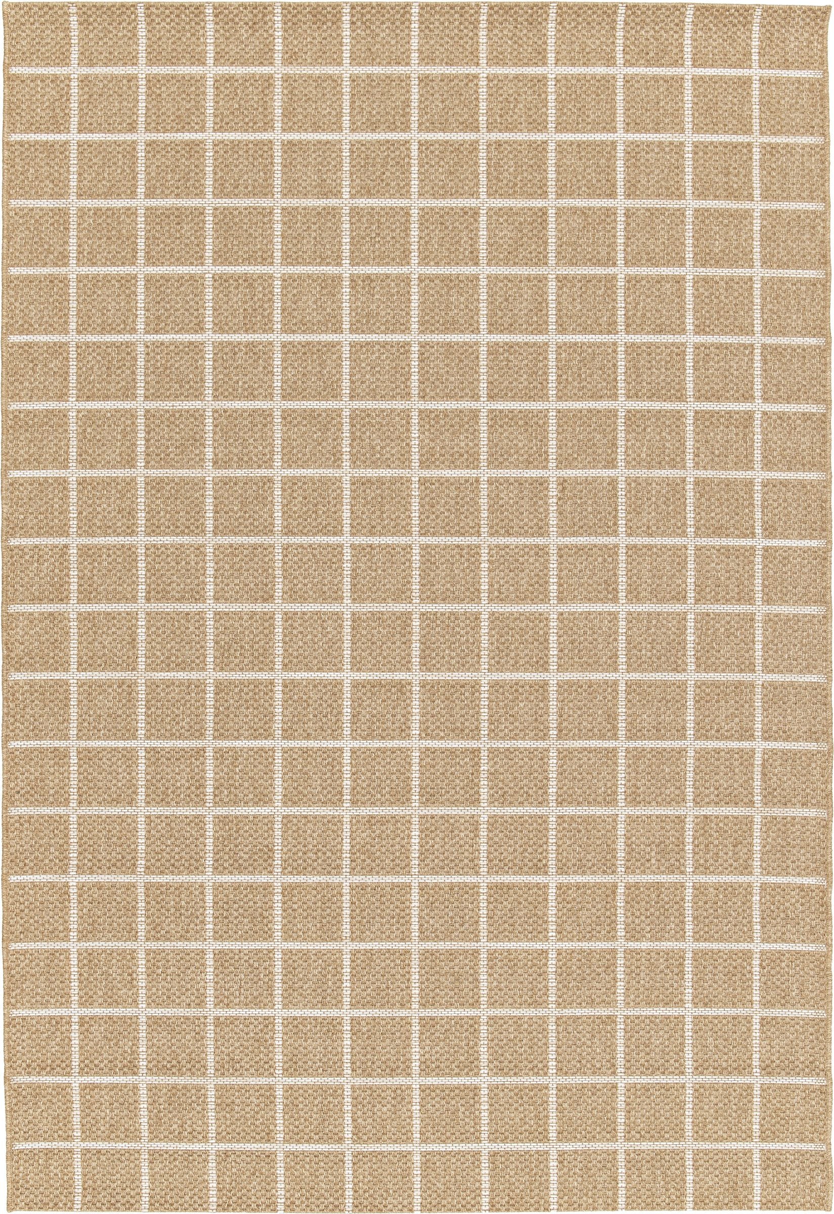 Pergola Grid Check Tan