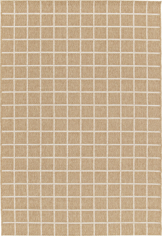 Pergola Grid Check Tan