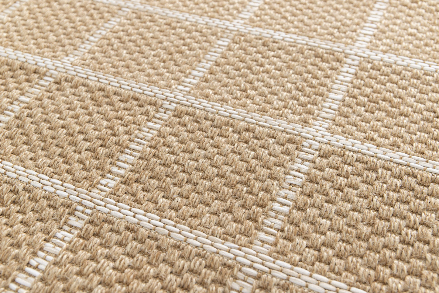 Pergola Grid Check Tan - ZM