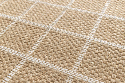 Pergola Grid Check Tan - ZM