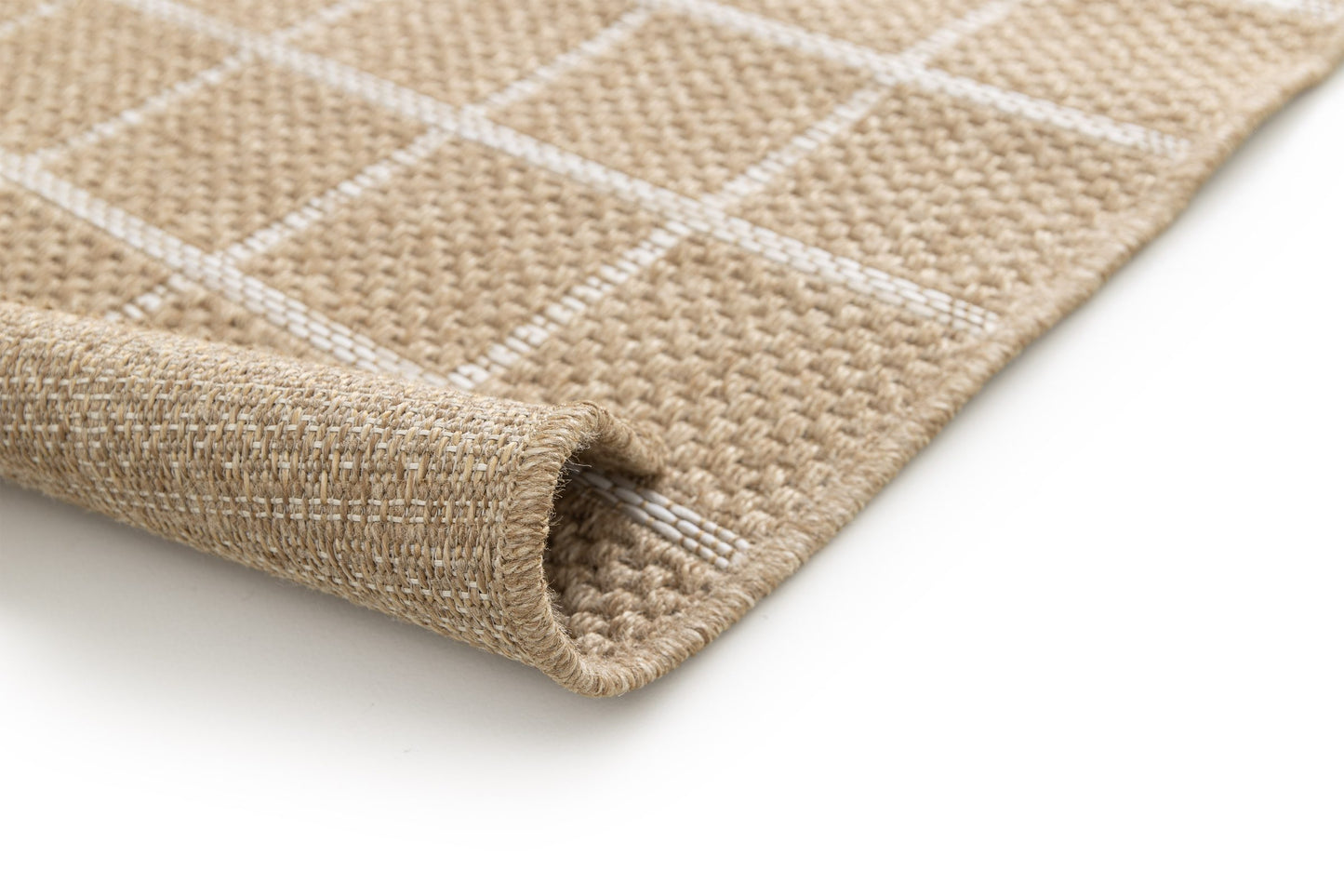 Pergola Grid Check Tan - CF