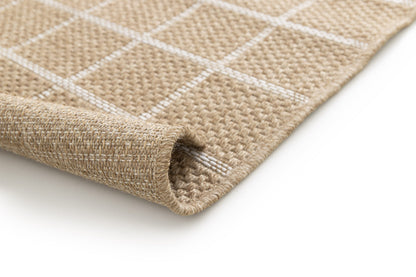 Pergola Grid Check Tan - CF