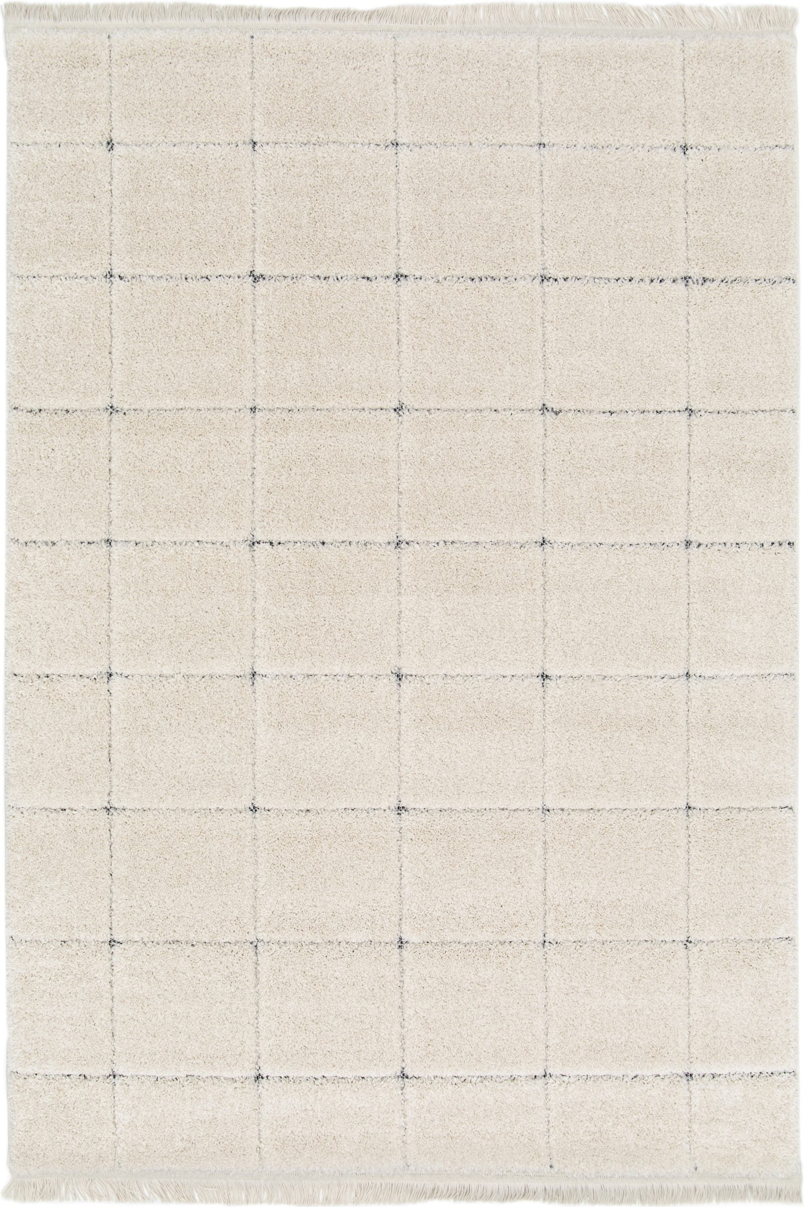 Medina Carved Grid Ivory