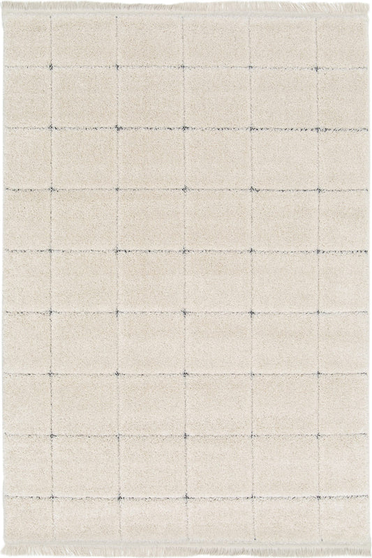 Medina Carved Grid Ivory