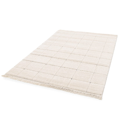 Medina Carved Grid Ivory - PS