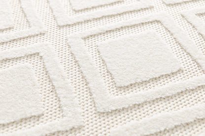 Mambo Diamond Trellis Ivory - ZM