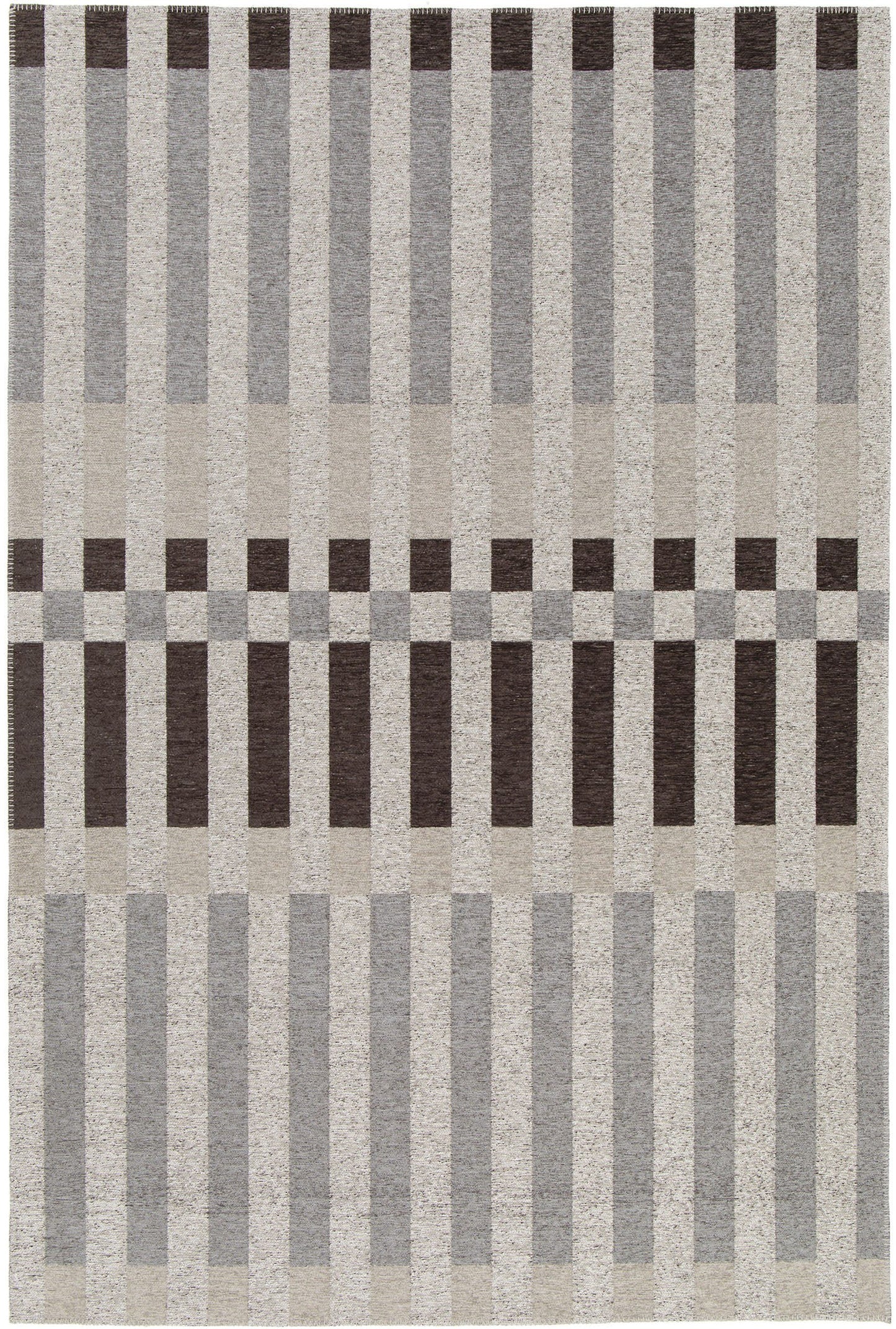 Chloe Banded Stripe Charcoal