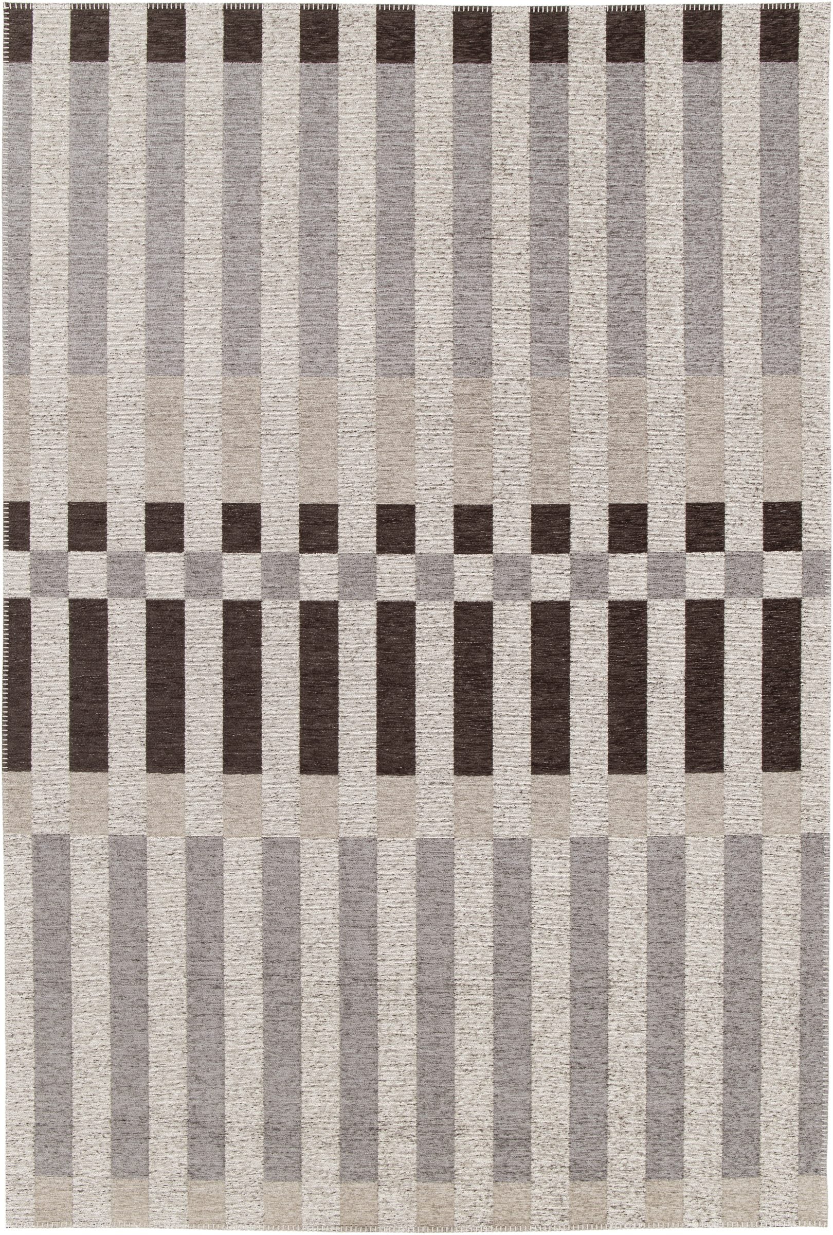 Chloe Banded Stripe Charcoal - TS