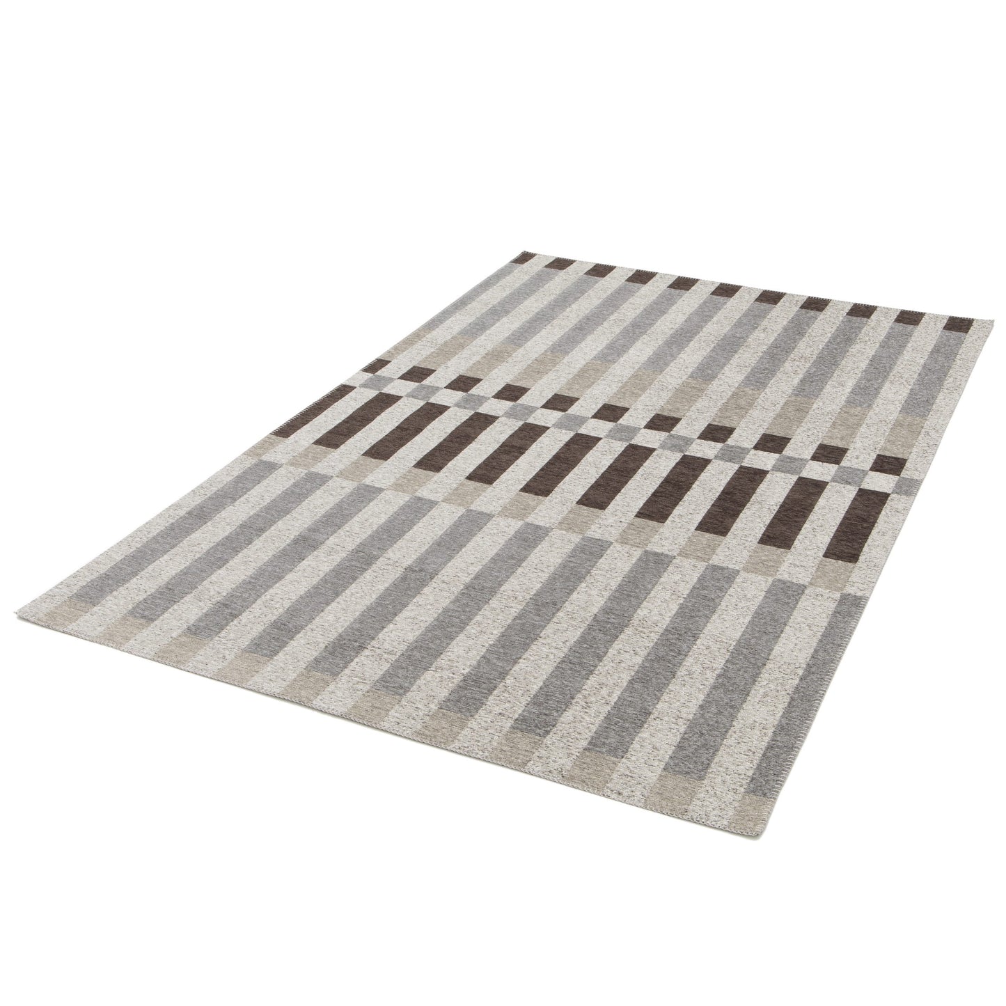 Chloe Banded Stripe Charcoal - PS