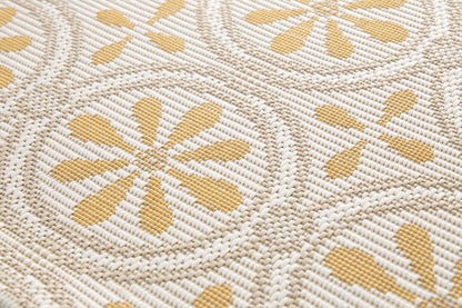Lagoon Star Floral Ochre - ZM