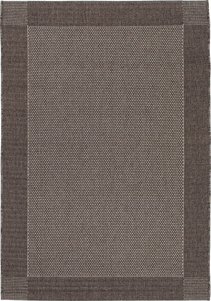 Grace Wide Border Charcoal