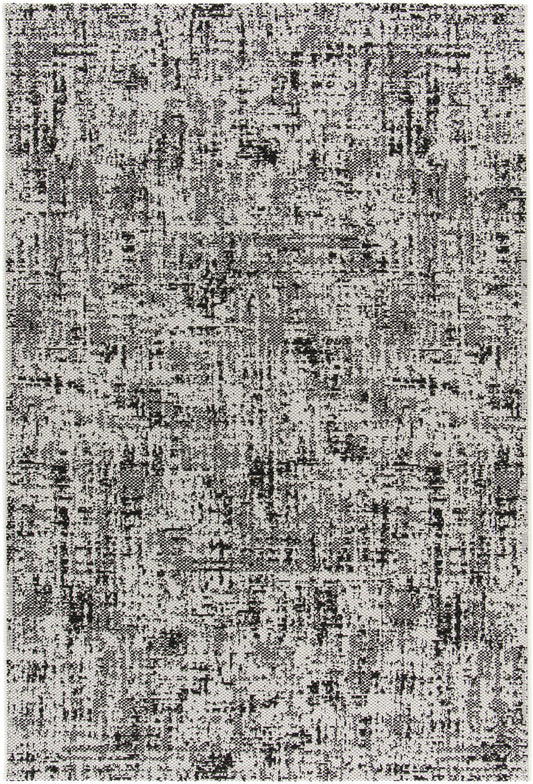 Grace Distressed Abstract Monochrome