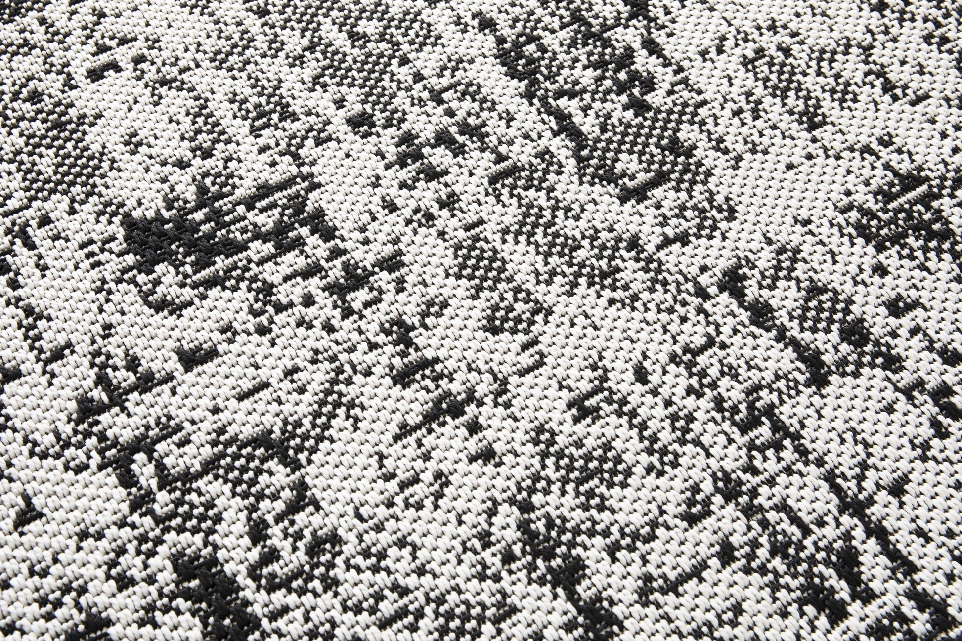 Grace Distressed Abstract Monochrome - ZM