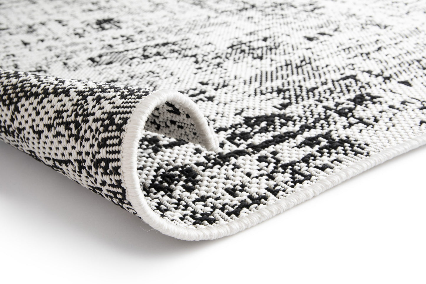 Grace Distressed Abstract Monochrome - CF