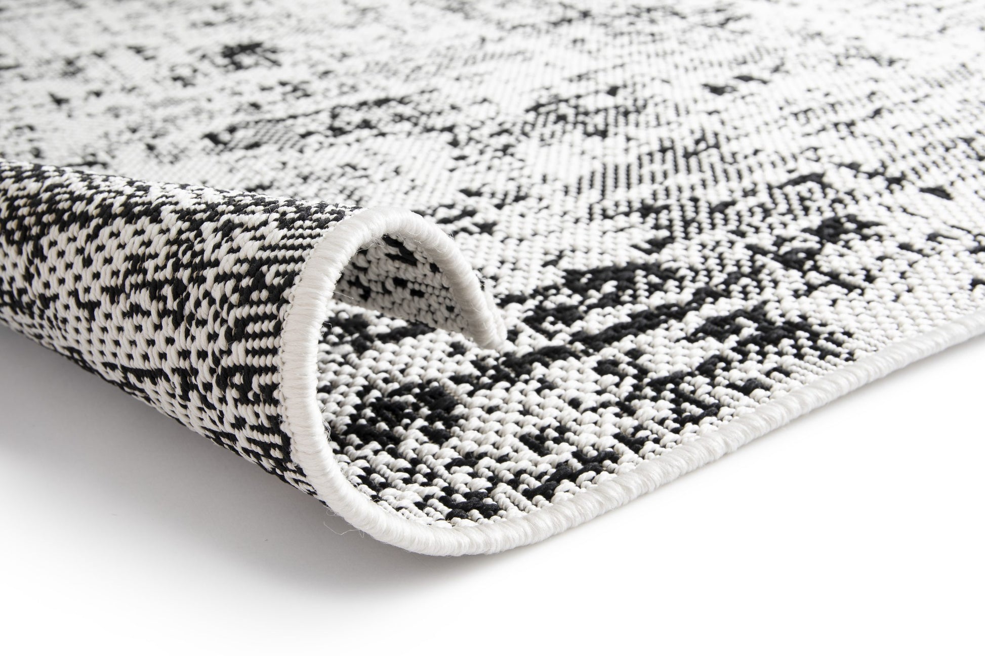 Grace Distressed Abstract Monochrome - CF