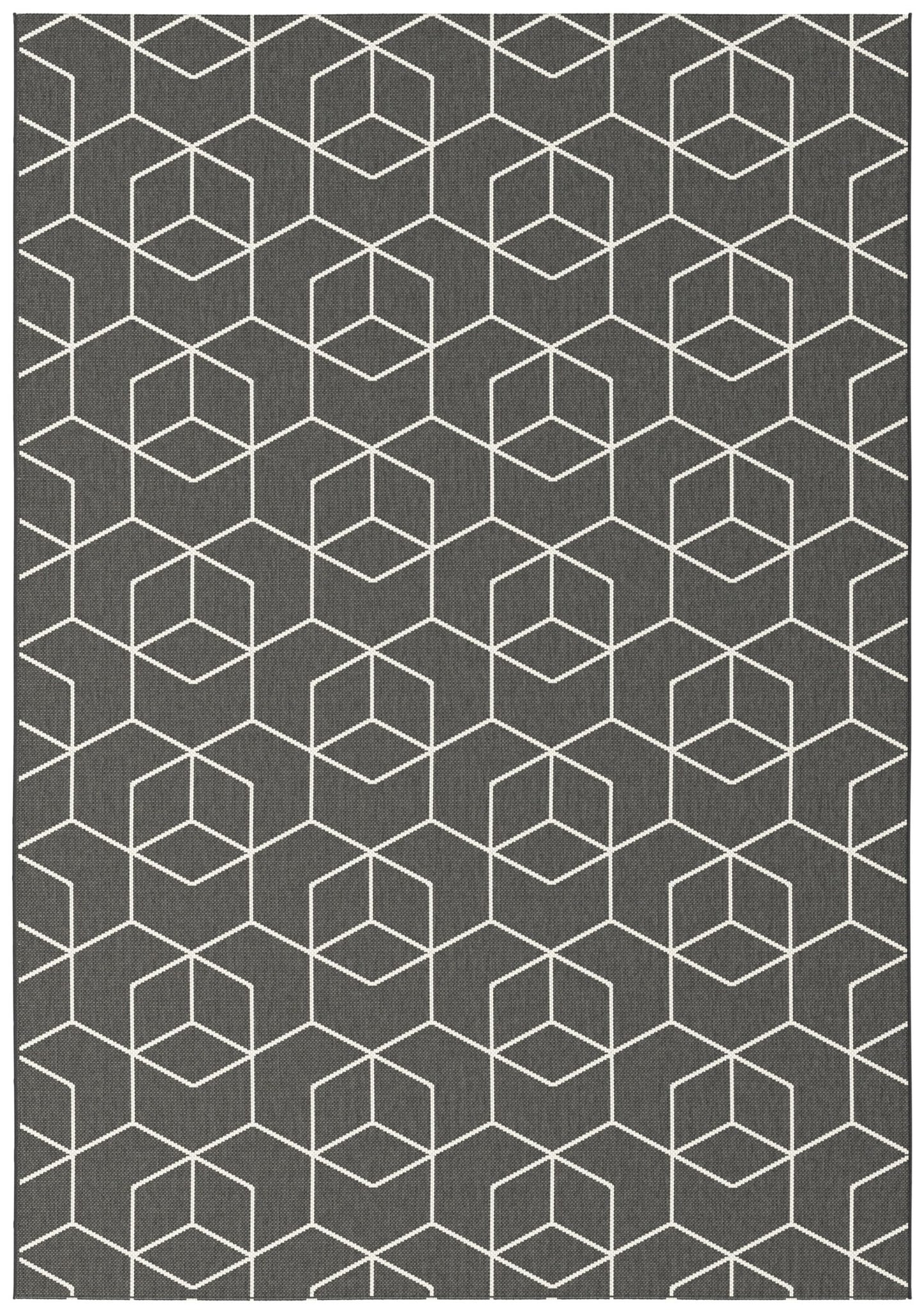 Essenza Cube Outline Charcoal