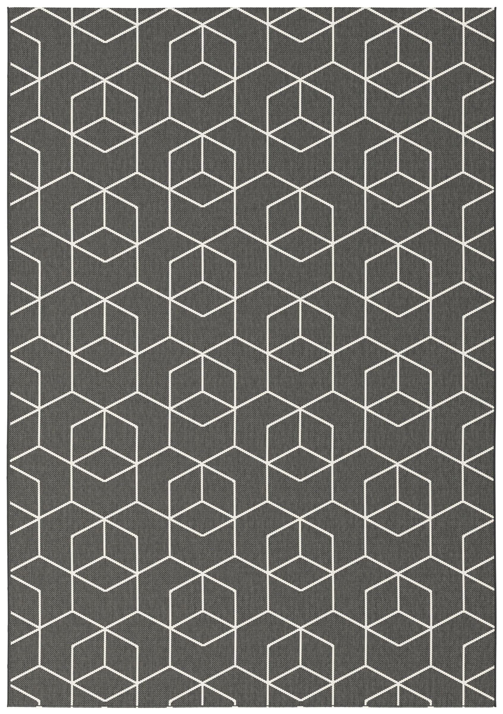 Essenza Cube Outline Charcoal