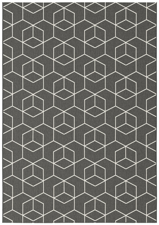 Essenza Cube Outline Charcoal