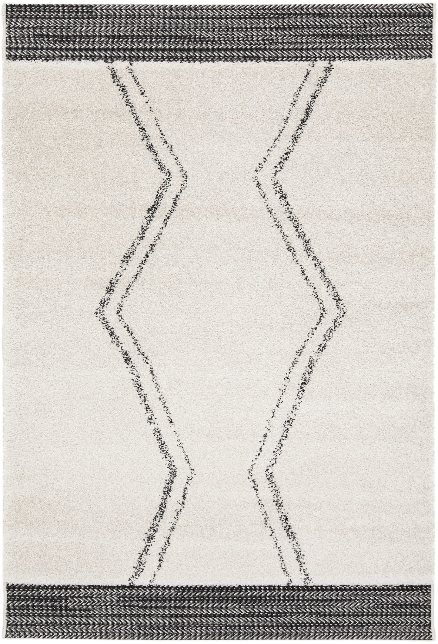 Fara Zigzag Ivory