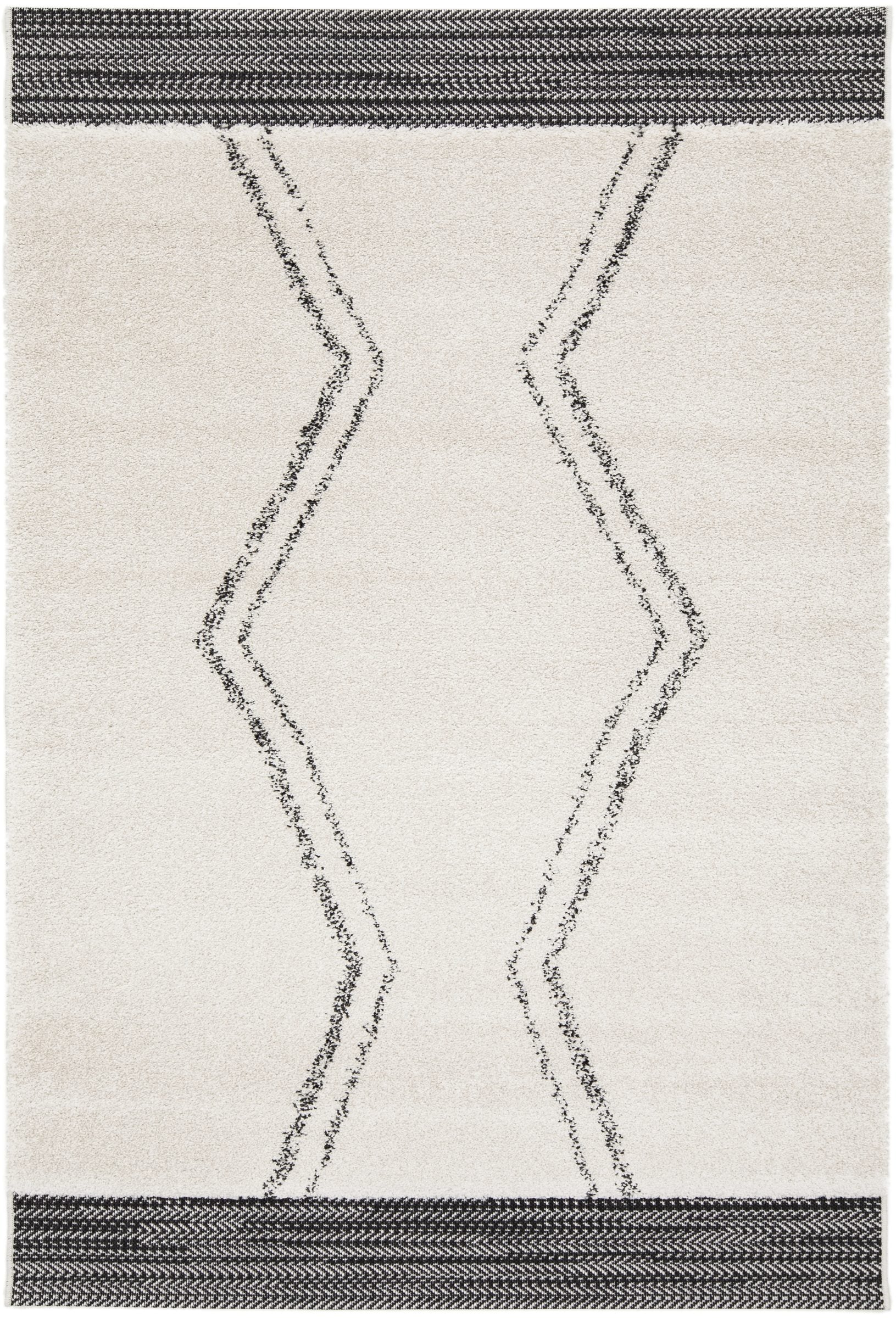 Fara Zigzag Ivory