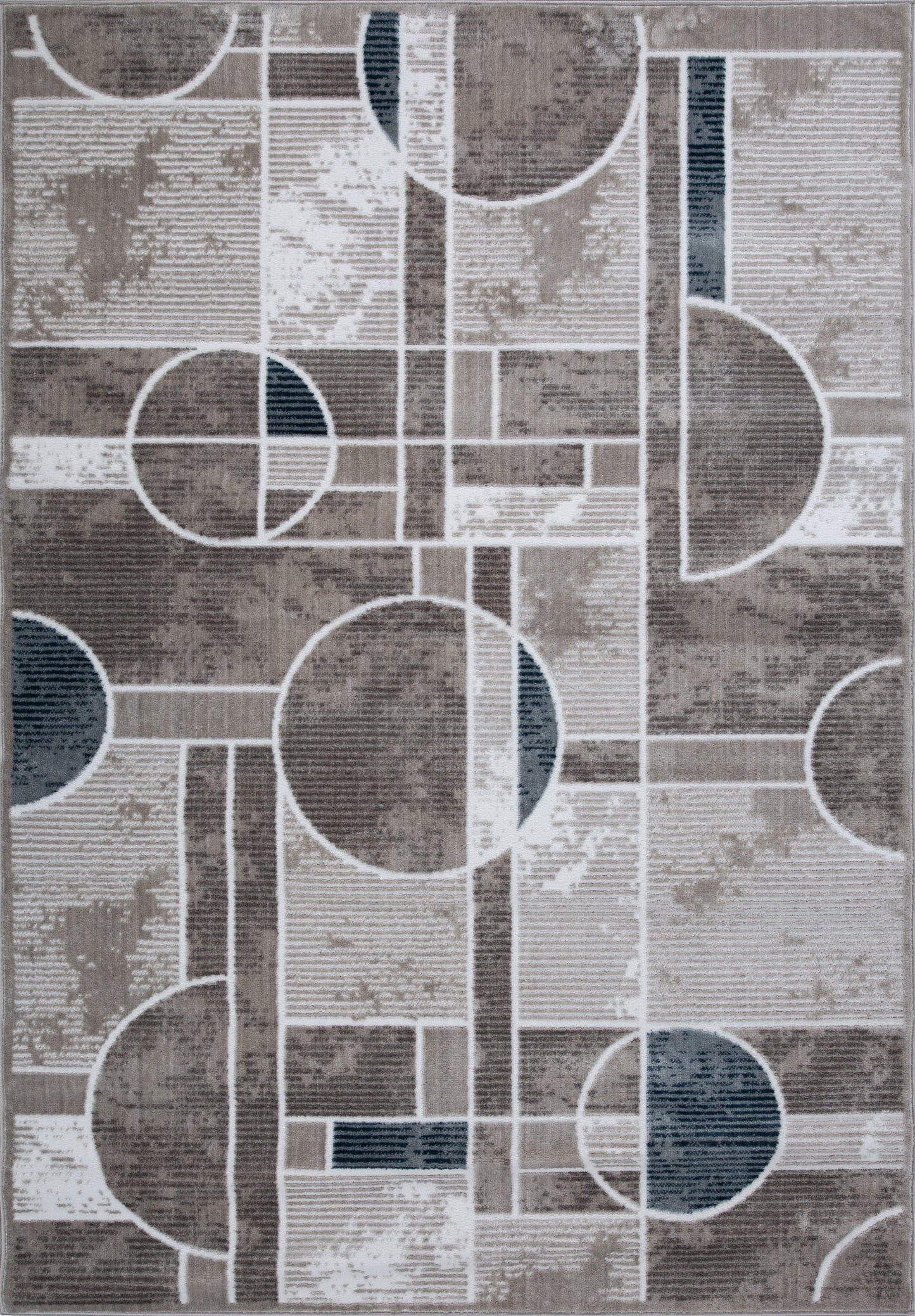 Darius Geometric Globe Grey