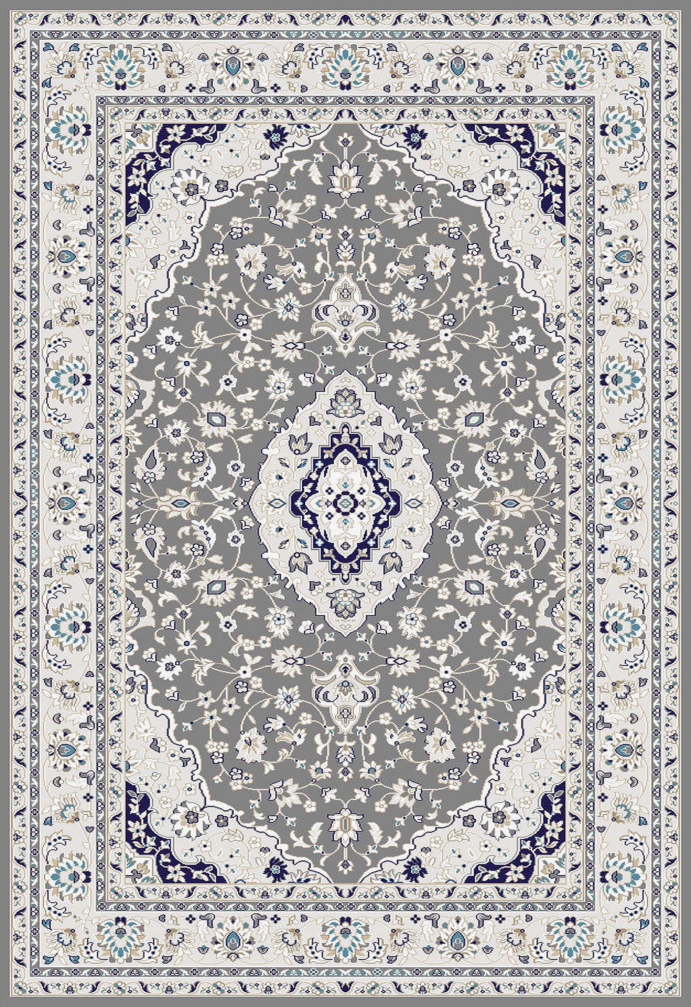 Kashmar Royal Medallion Silver