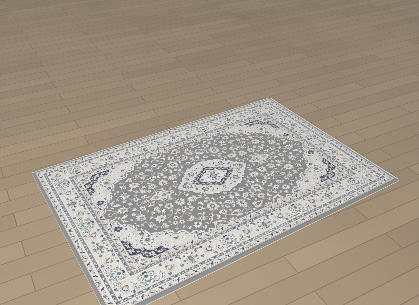 Kashmar Royal Medallion Silver