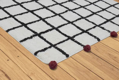 Kids Smart Rust Pom-Pom Patch
