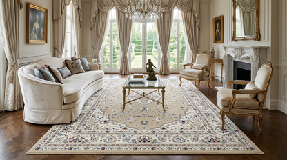 Kashmar Royal Medallion Sand