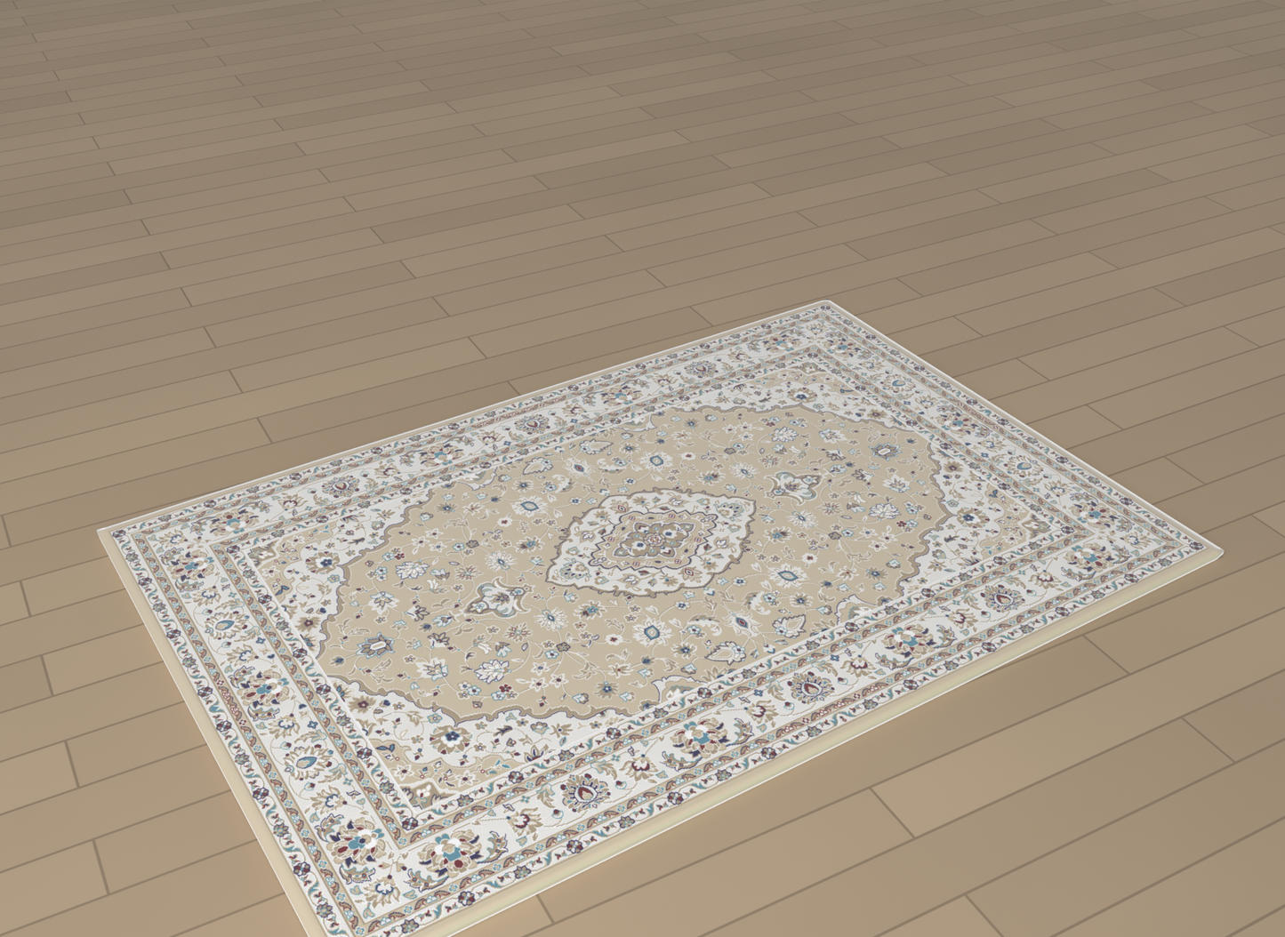 Kashmar Royal Medallion Sand