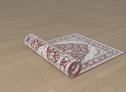 Kashmar Royal Medallion Red