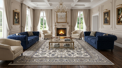 Kashmar Floral Garden Ivory