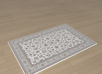 Kashmar Floral Garden Ivory