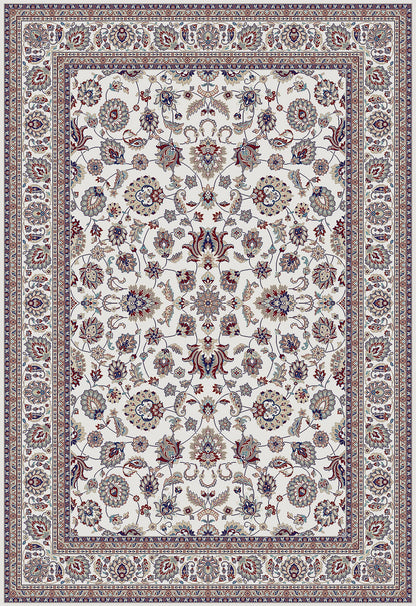 Kashmar Floral Garden Red Beige