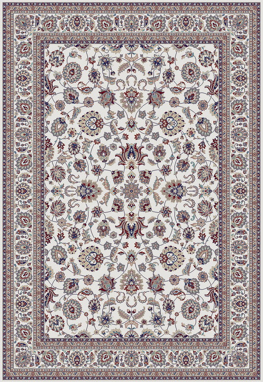 Kashmar Floral Garden Red Beige