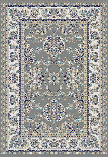Kashmar Floral Garden Silver Grey